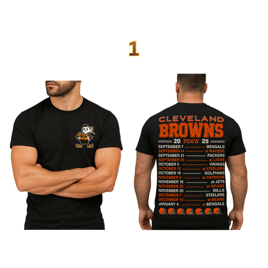 CLEVELAND BROWNS SPIRIT GEAR for the whole family!