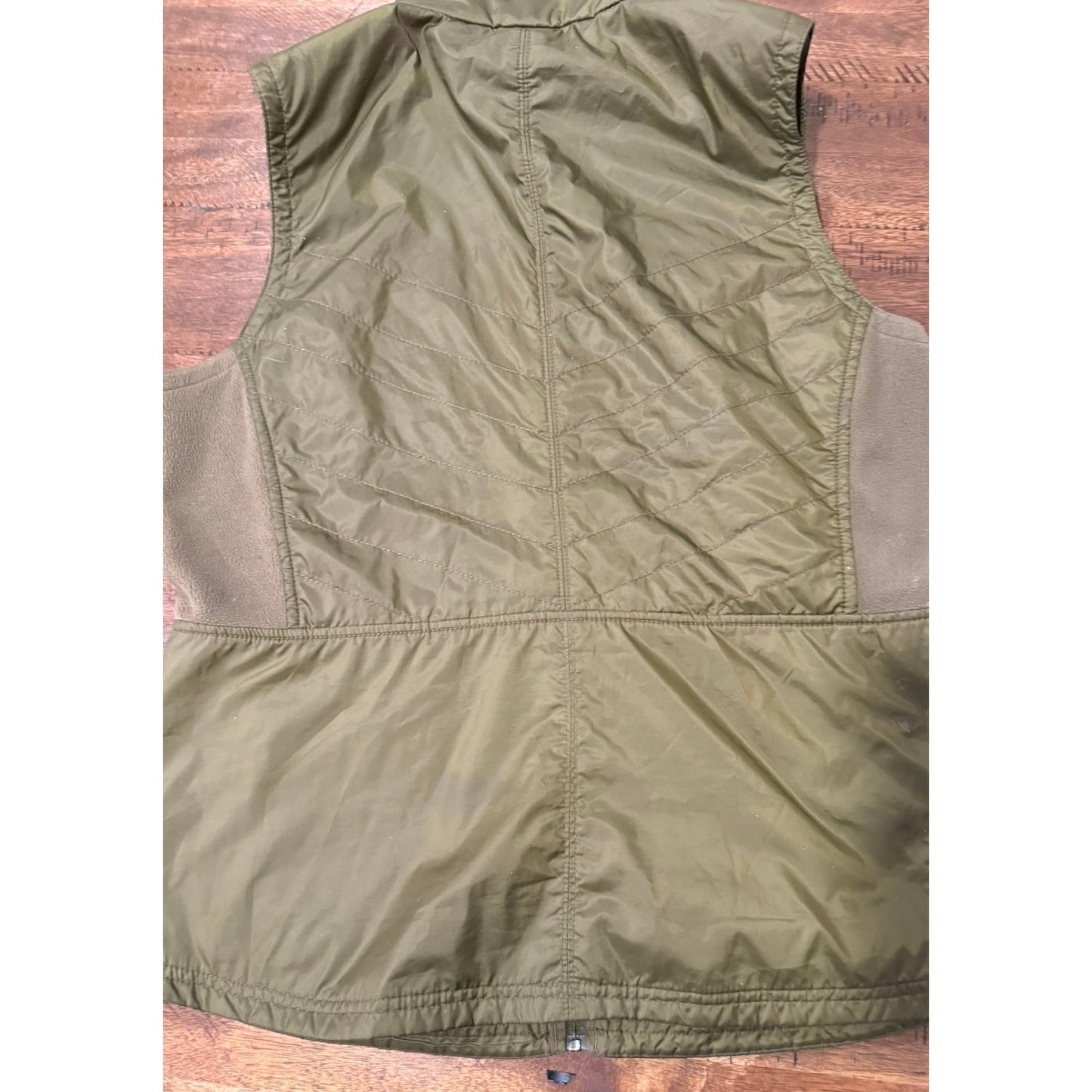 Columbia Womens Mix It Around II Vest Olive Green Size XL EUC