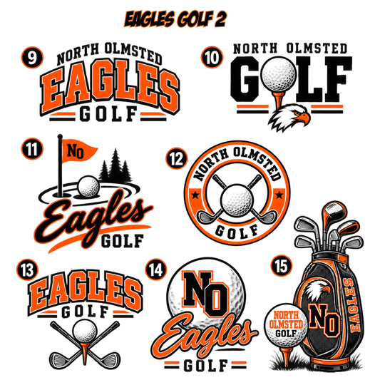 North Olmsted EAGLES GOLF Spirit Apparel
