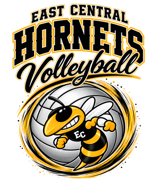 East Central Hornets Volleyball 2026–2027 Team Shirt