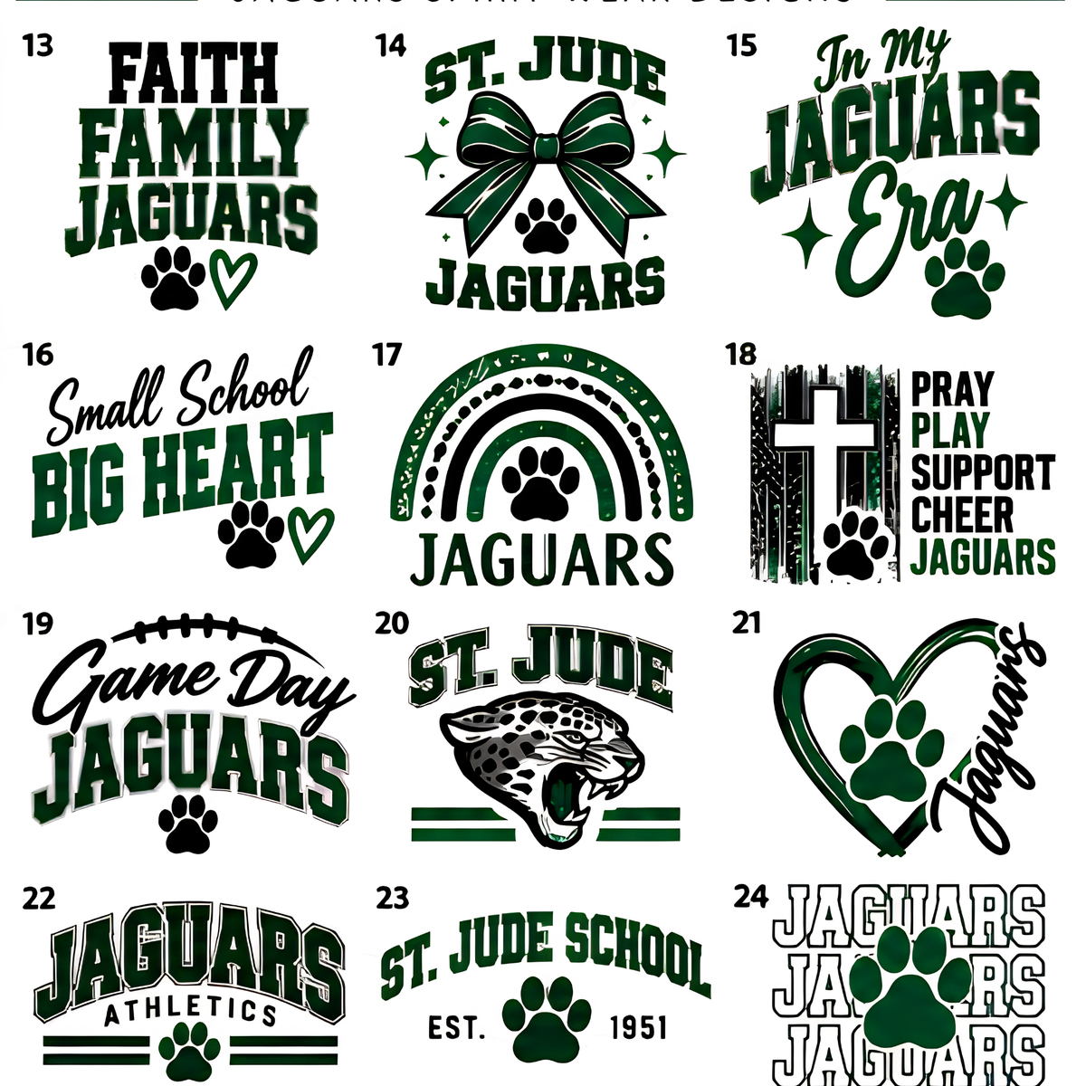 St. Jude School Jaguars Additional Spirit Wear You'll LOVE