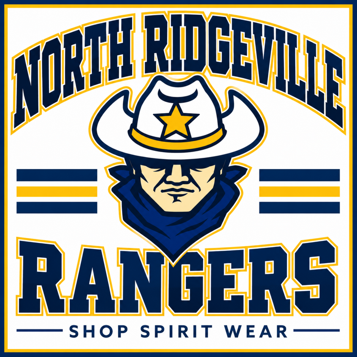 North Ridgeville Rangers School Spirit Apparel