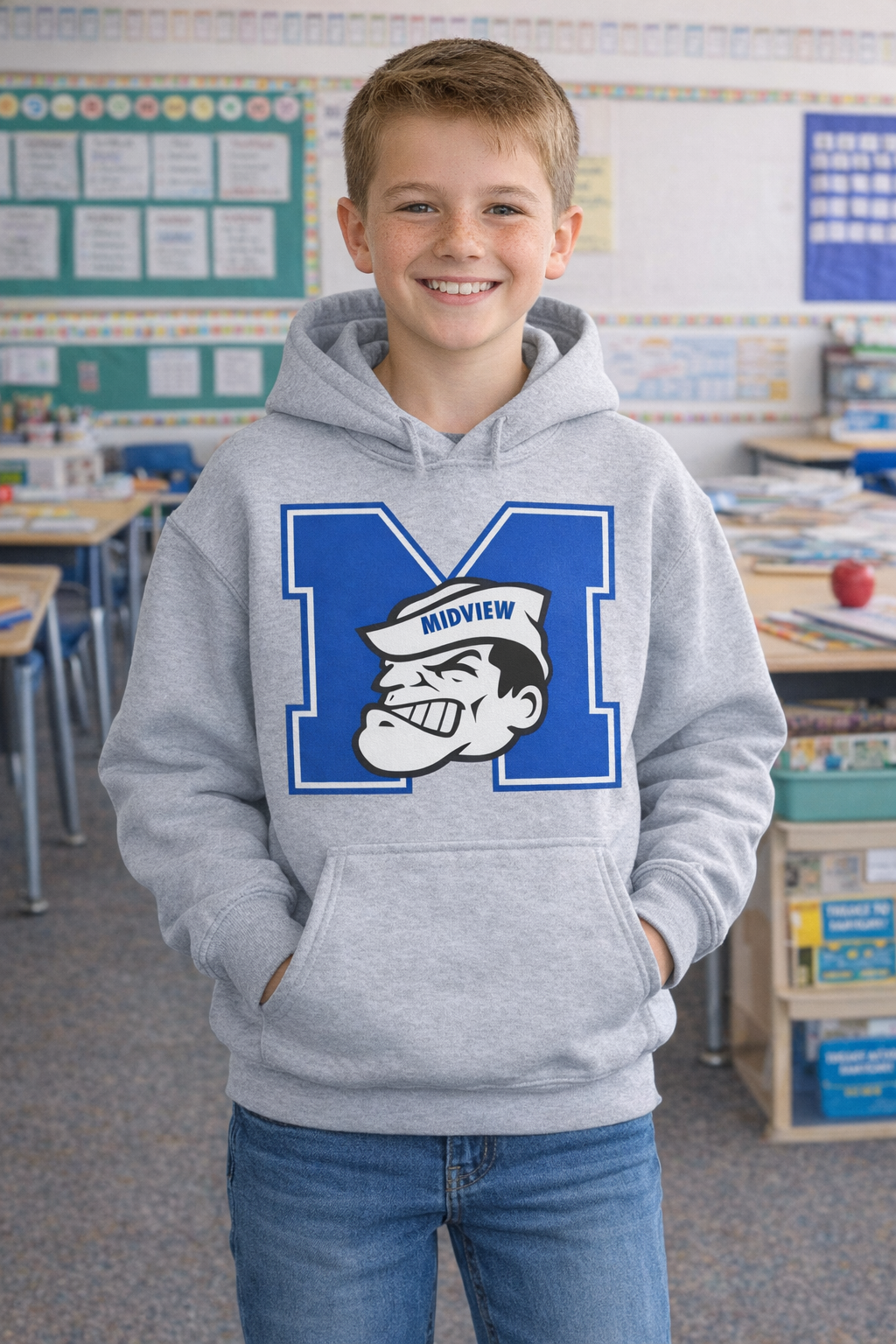 Midview Middies Hoodie with Logo