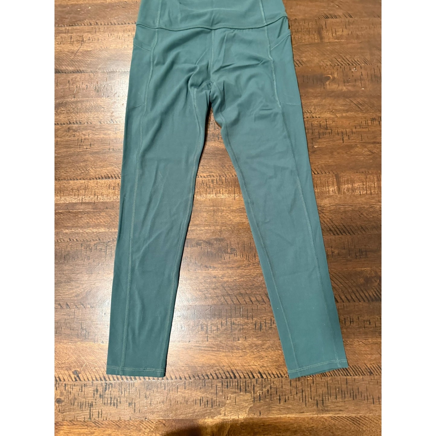 Girls All in Motion Everyday Soft High Rise Full Length Leggings Dark Green Size XL (14)