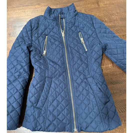 SO Brand Navy Blue Zip Up Spring Jacket Size 7/8