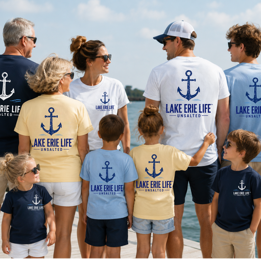 Lake Erie Life "UNSALTED" T-Shirt ANCHOR Edition