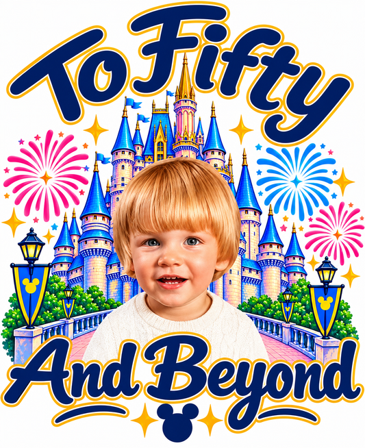 Elyse - Custom Adult and Toddler T-Shirt Order (Fifty and Beyond)
