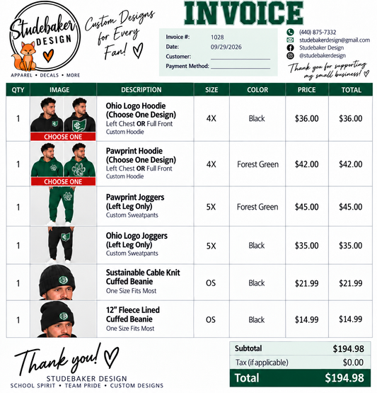 Elyria Catholic Apparel Order Sept 29 (Revised)