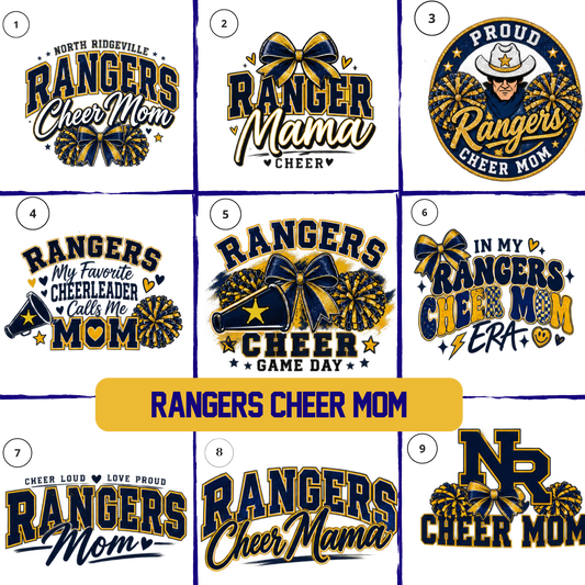 North Ridgeville RANGERS CHEERLEADING Spirit Apparel
