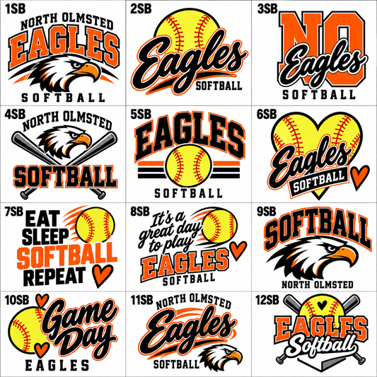 North Olmsted Eagles SOFTBALL Swag