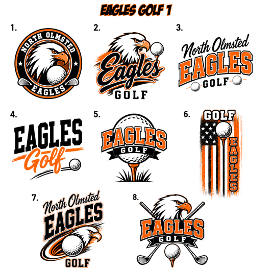 North Olmsted EAGLES GOLF Spirit Apparel