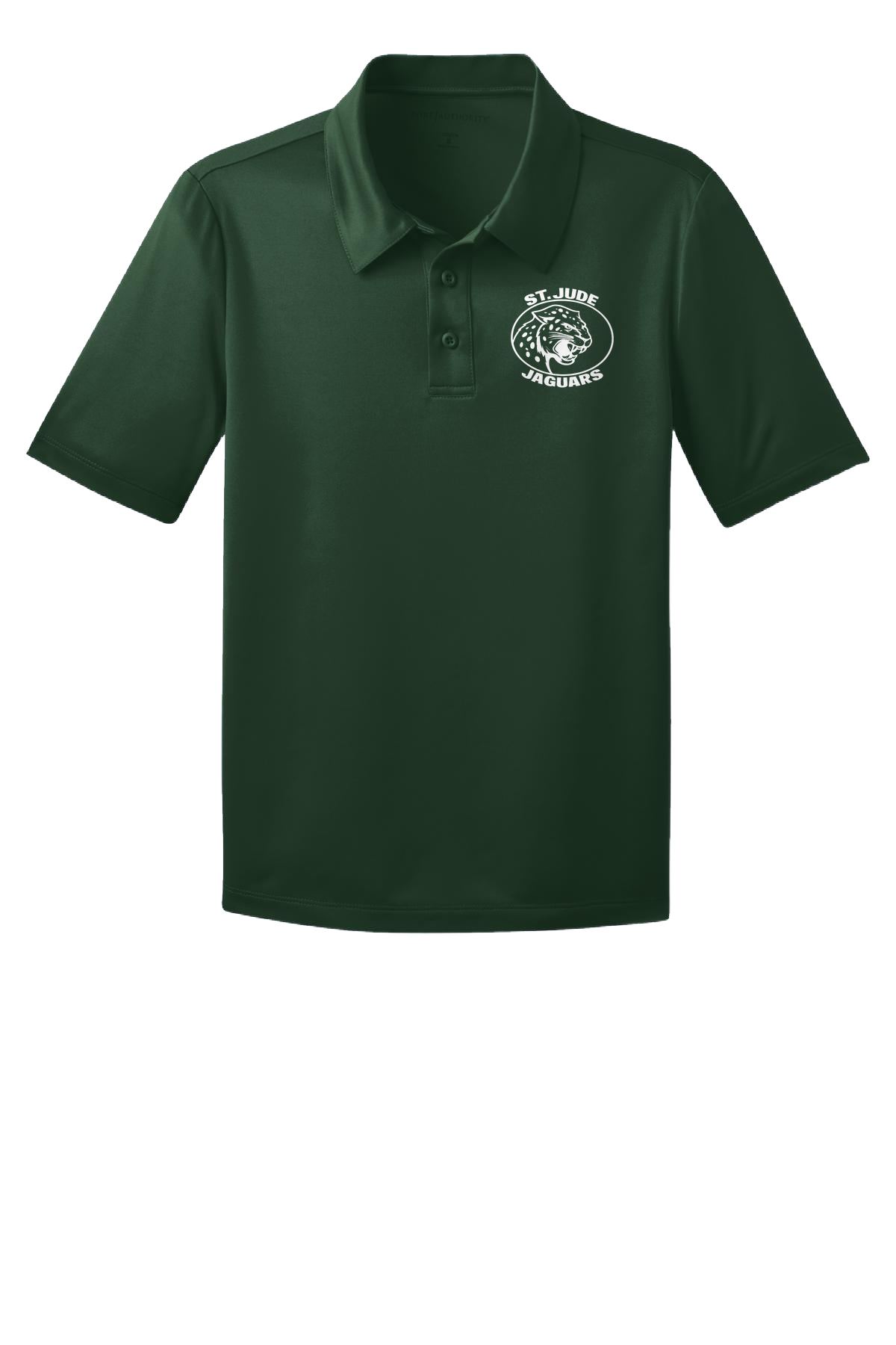 St Jude Jaguars EMBROIDERED Port Authority ® Youth Silk Touch™ Polo