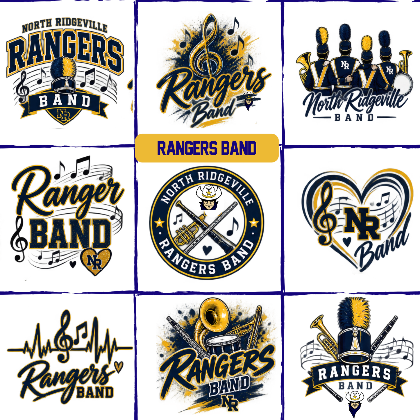 North Ridgeville RANGERS BAND Spirit Apparel