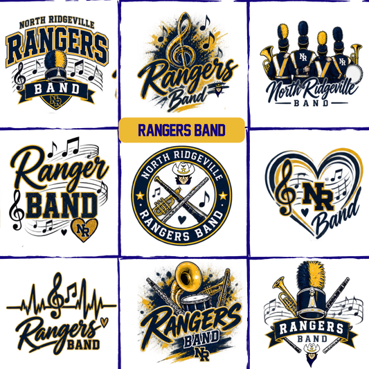 North Ridgeville RANGERS BAND Spirit Apparel