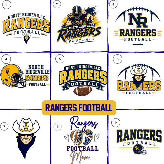 North Ridgeville RANGERS FOOTBALL Apparel