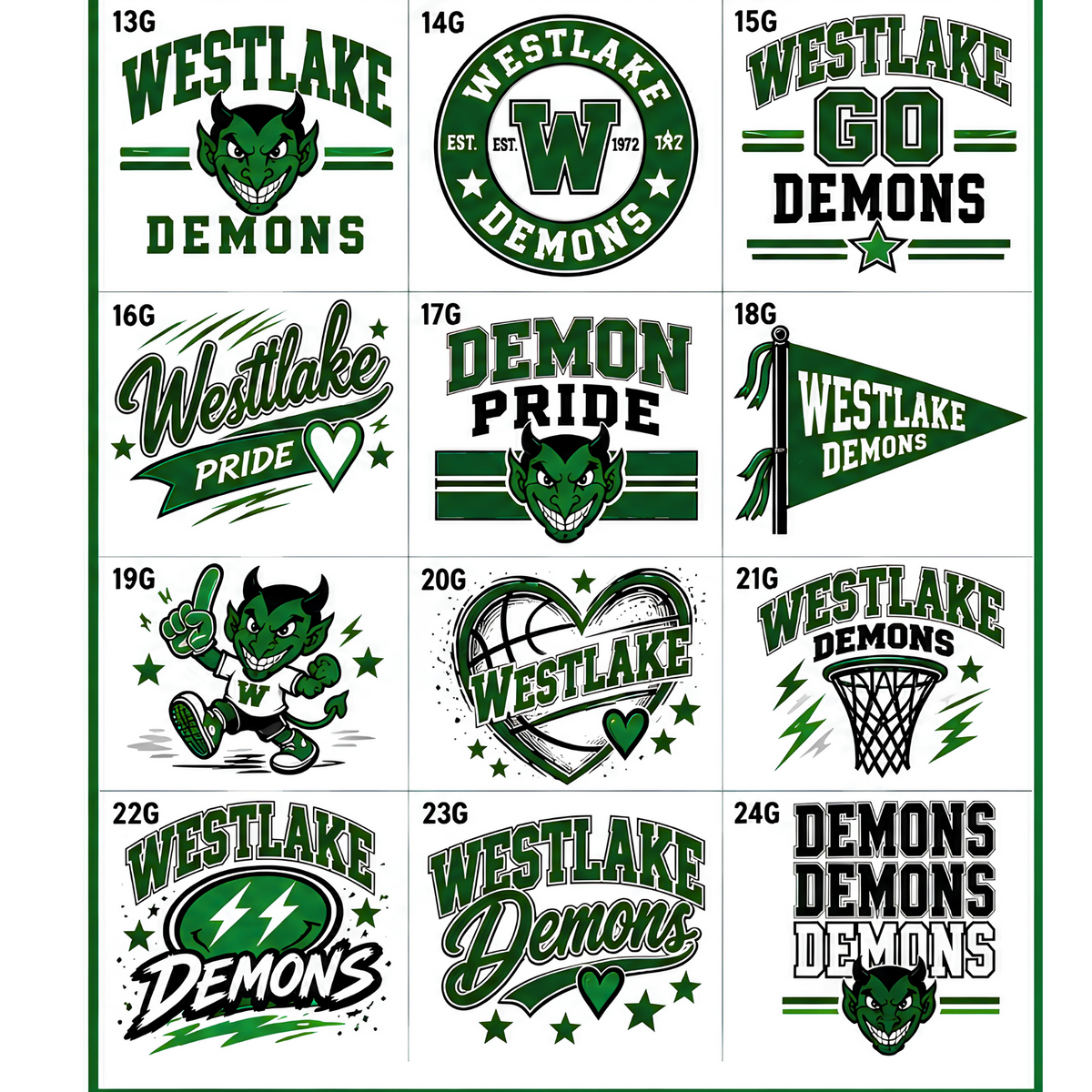 Westlake Demons General Spirit Wear