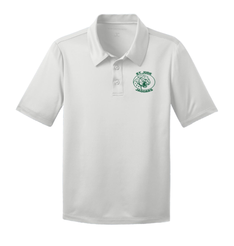 St Jude Jaguars EMBROIDERED Port Authority ® Youth Silk Touch™ Polo